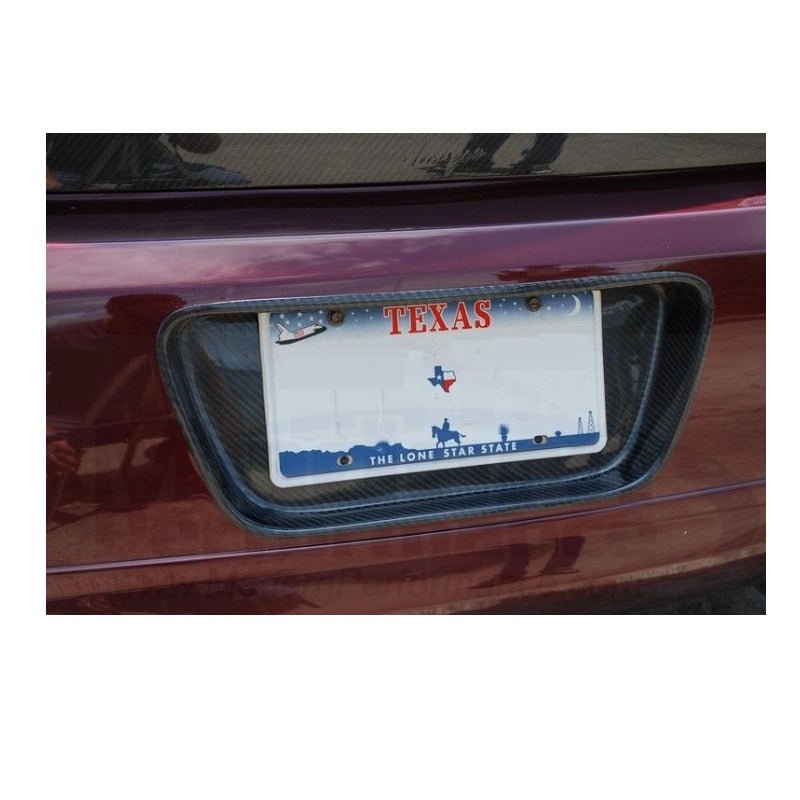 Carbon Fiber License Plate Trim, 03-05 Neon SRT-4