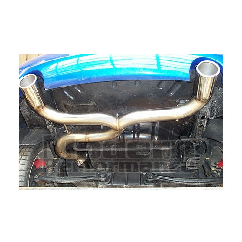 MPx Dual Exit Exhaust System w/ Cat Downpipe, 03-05 Neon SRT-4