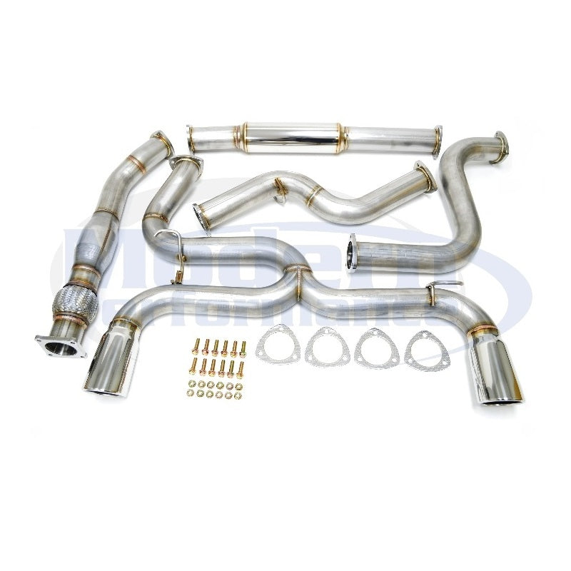 MPx Dual Exit Exhaust System w/ Cat Downpipe, 03-05 Neon SRT-4