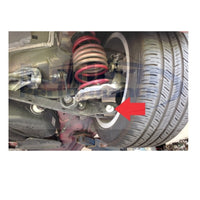 Rear Camber Bolt Kit, 2013-16 Dart