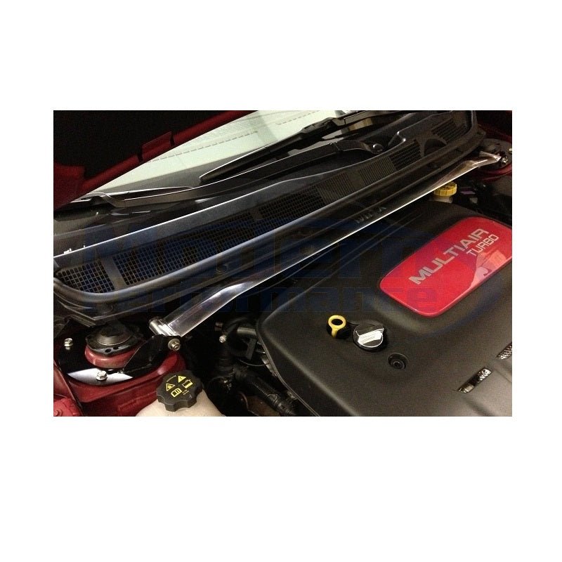 MPx Polished Front Strut Bar, 2013-16 Dart 1.4L/15-16 Chrysler 200 V6