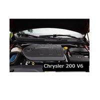 MPx Polished Front Strut Bar, 2013-16 Dart 1.4L/15-16 Chrysler 200 V6