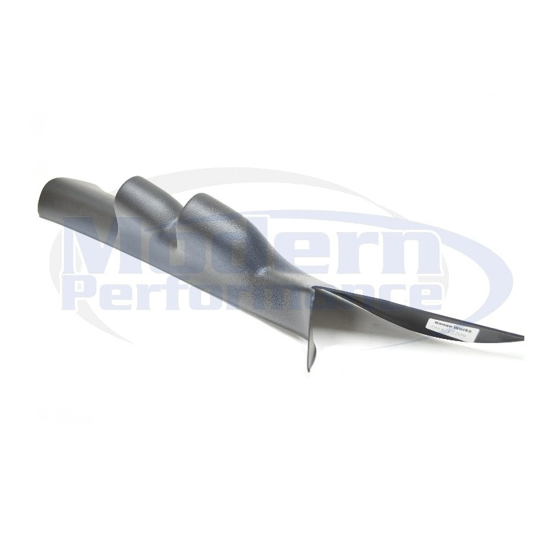 Autometer Black A-Pillar Overlay Dual Gauge Pod, 2013-16 Dart