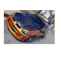 Seibon GT Style Carbon Fiber Hood, 03-05 Neon SRT-4