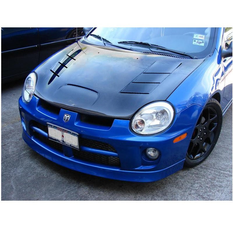 Seibon TS Style Carbon Fiber Hood, 03-05 Neon SRT-4