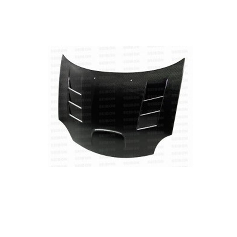 Seibon TS Style Carbon Fiber Hood, 03-05 Neon SRT-4