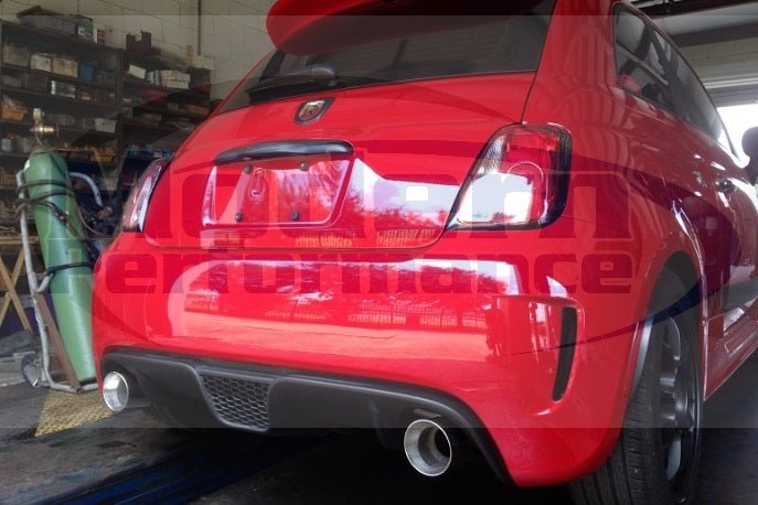 MPx Rear Section Exhaust, 12-19 Fiat 500 Abarth