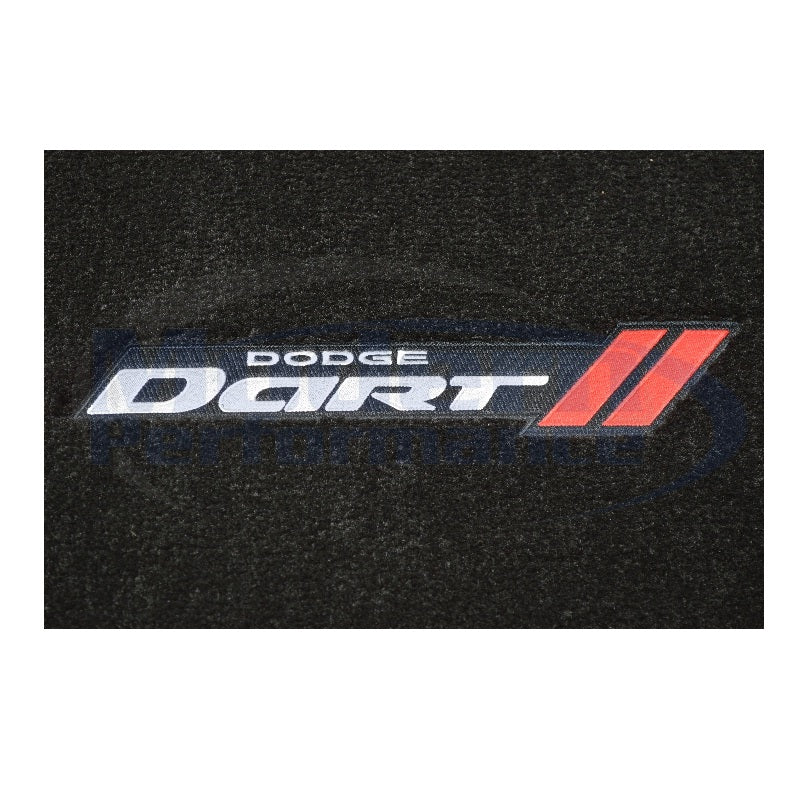 Mopar Officially Licensed Dodge Logo Floor Mats, 2013-16 Dart