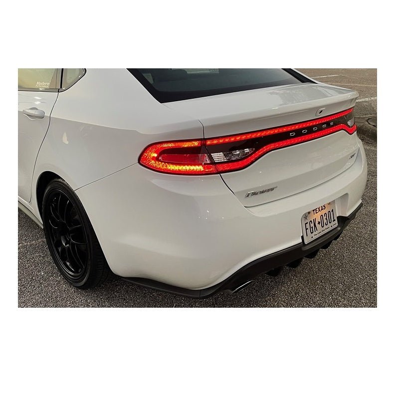 Mopar Rear Diffuser, 2013-16 Dart