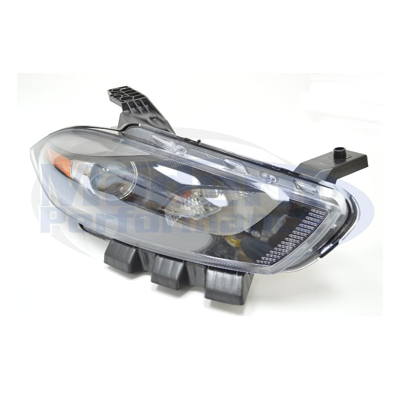 DEPO Black Housing Headlights, 2013-16 Dart