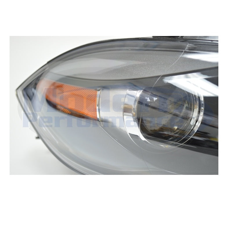 DEPO Black Housing Headlights, 2013-16 Dart