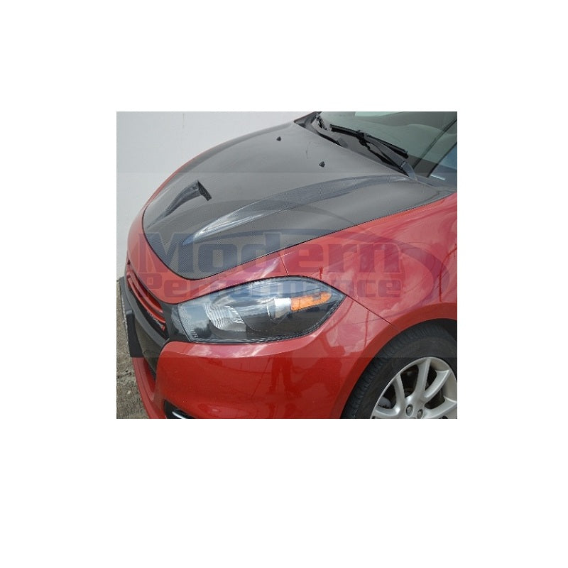 DEPO Black Housing Headlights, 2013-16 Dart