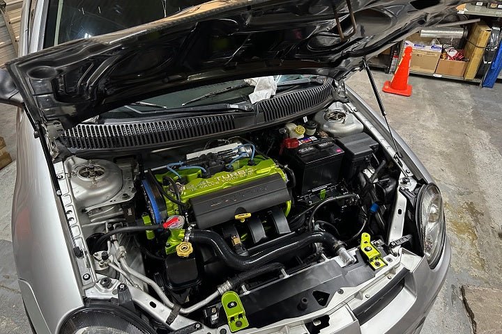 MPx Hood Lift Strut Kit, 00-05 Neon / 03-05 Neon SRT-4