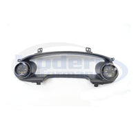 Dual Gauge Cluster Bezel, 95-99 Neon