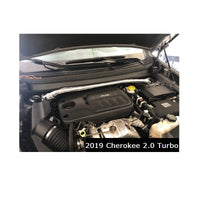 MPx Polished Front Strut Bar, 2013-16 Dart 2.0L / 2.4L / Cherokee / Chrysler 200