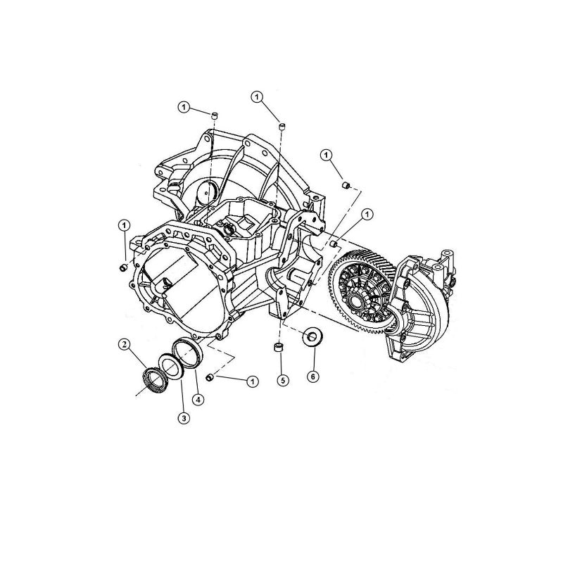 T-850 Case Components (3 of 3), 04-05 Neon SRT-4