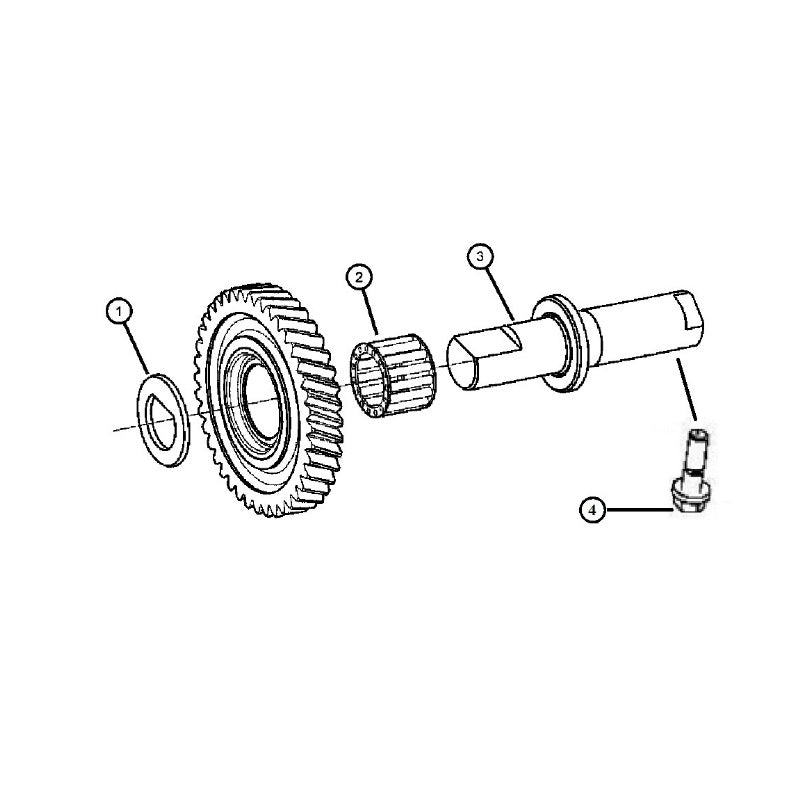 T-850 Reverse Idler Components, 04-05 Neon SRT-4