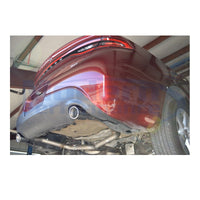 Mopar OEM Lower Rear Bumper Dual Exhaust Tip Valance, 2013-16 Dart