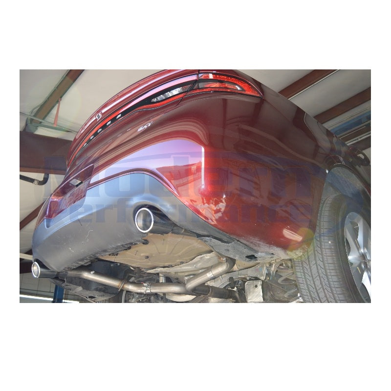 Mopar OEM Lower Rear Bumper Dual Exhaust Tip Valance, 2013-16 Dart