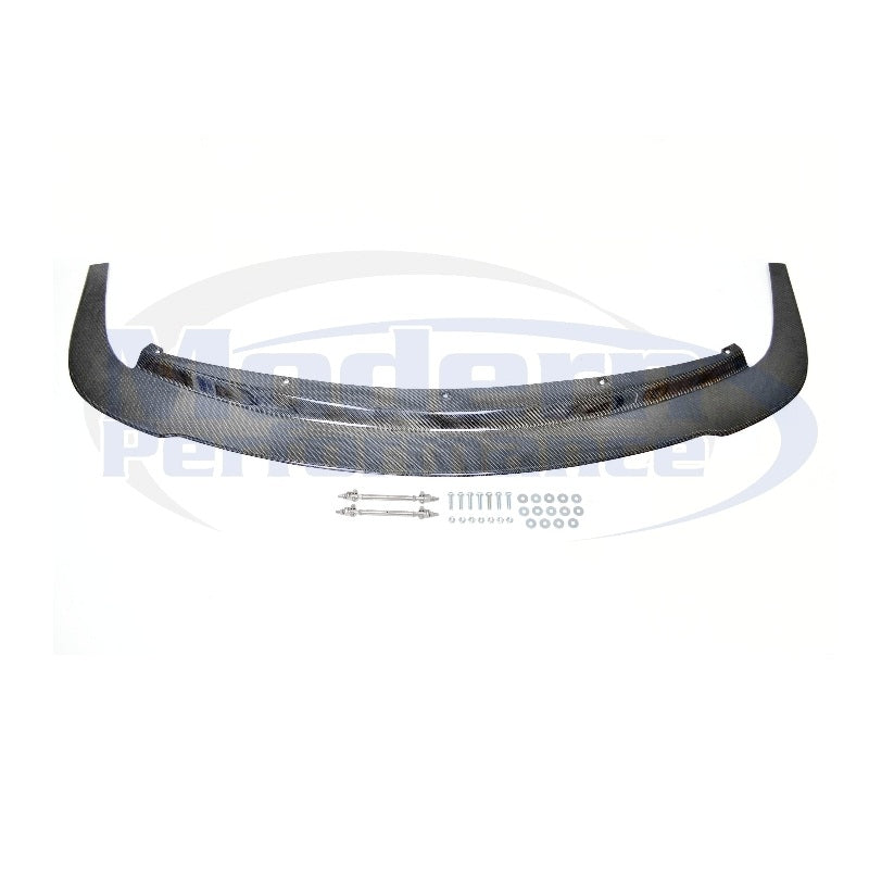 Carbon Fiber Front Splitter w/ Adjustable Struts, 03-05 Neon SRT-4
