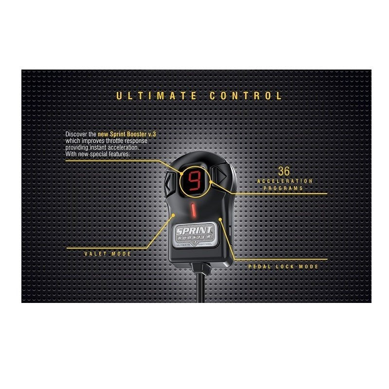 Sprint Booster V3 Throttle Enhancer, 2012+ Fiat 500 / 2013-16 Dart / 2015+ Renegade