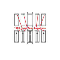 King AM-Series Main Bearings, 95-05 Neon/Eclipse 2.0L