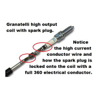 Granatelli Performance Coil Pack Set, 2013-16 Dart 1.4L / 2012-19 Fiat 500 Turbo