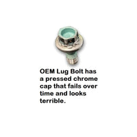 20 Piece Hex Drive Lug Bolt Set (Silver or Black), Dart/Renegade/Cherokee/500L/200