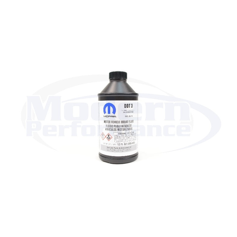 Genuine Mopar DOT3 Brake Fluid