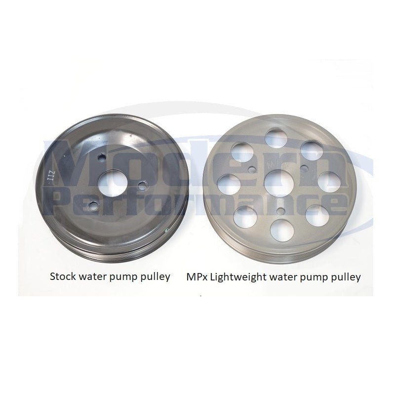 MPx Lightweight Water Pump Pulley, 2013-16 Dart 2.0L & 2.4L / 2015+ Renegade 2.4L