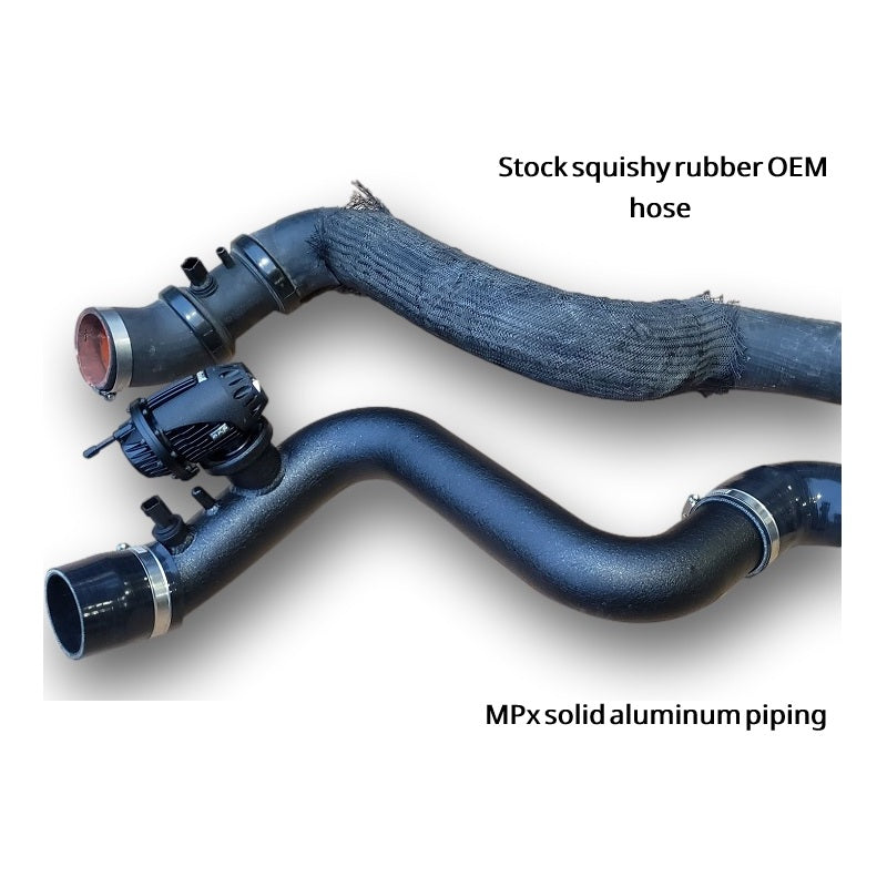 MPx Cold Side Charge Pipe w/ HKS Blow Off Valve Flange, 03-10 PT Cruiser Turbo