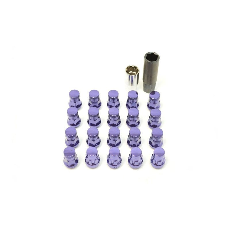 Muteki Closed End Lug Nuts w Locks Neon/SRT-4/PT Cruiser/Cobalt/Caliber
