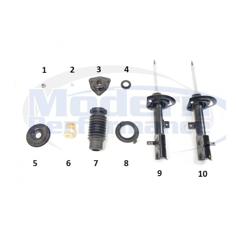 Front Strut & Strut Hardware, 08-09 Caliber SRT-4