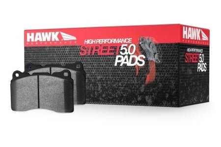 Hawk HPS 5.0 Front Brake Pads, 12-17 Fiat 500 Turbo & Abarth
