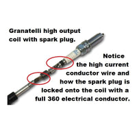 Granatelli Performance Coil Pack Set, Dart 2.4L/Renegade 2.4L/Compass 2.4L