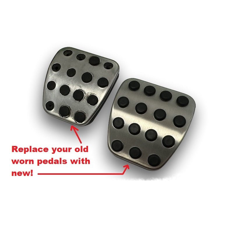 Mopar OEM Clutch & Manual Brake Pedal Covers, 03-05 Neon SRT-4 / 01-10 PT Cruiser