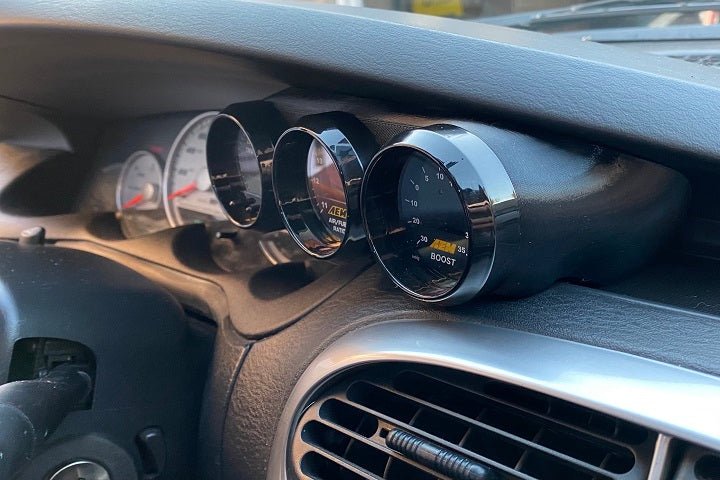 Dash Mount Triple Gauge Pod, 03-05 Neon SRT-4