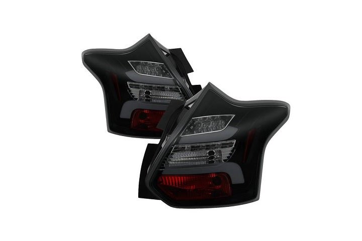 Spyder Led Taillights Black Smoke 12-14 Focus ST