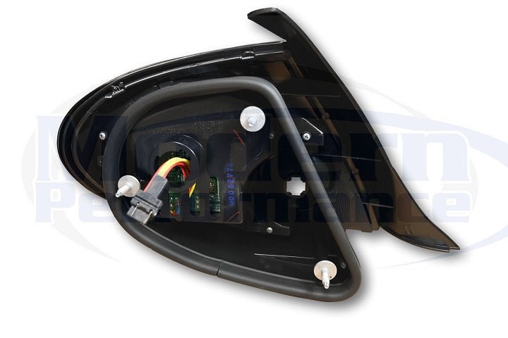 DEPO LED Tail Lights with MPx Third Brake Light Package, 03-05 Neon / SRT-4