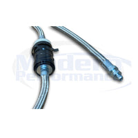 Stainless Steel Braided Clutch master/slave hydraulic line 03-07 Pt Turbo Manual