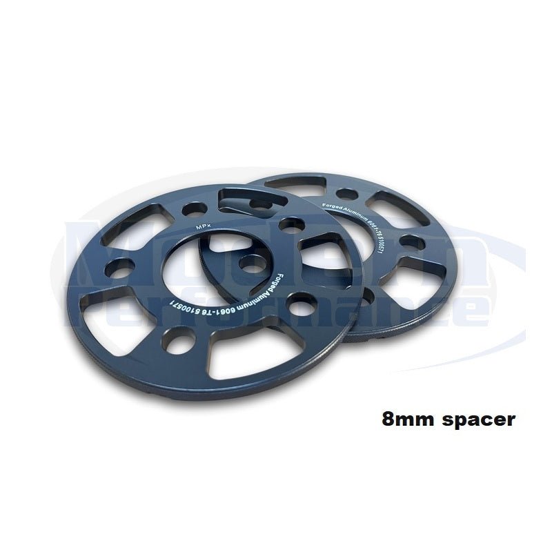 MPx 5x100 Forged Aluminum REAR Wheel Spacers 95-05 Neon / 03-05 SRT-4 / PT