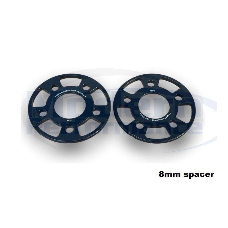 MPx 5x100 Forged Aluminum REAR Wheel Spacers 95-05 Neon / 03-05 SRT-4 / PT