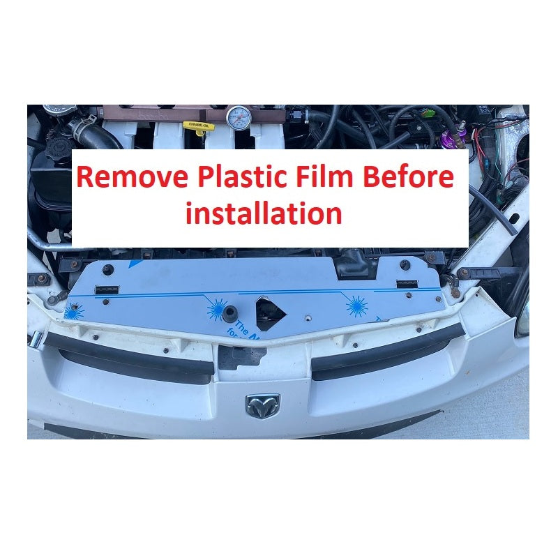 MPx Plain Stainless Steel Radiator Shroud, 00-05 Neon / SRT-4