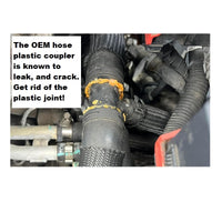 MPx Silicone 4 Ply Upper Radiator Inlet Hose 2013-2016 Dart 2.0L/2.4L