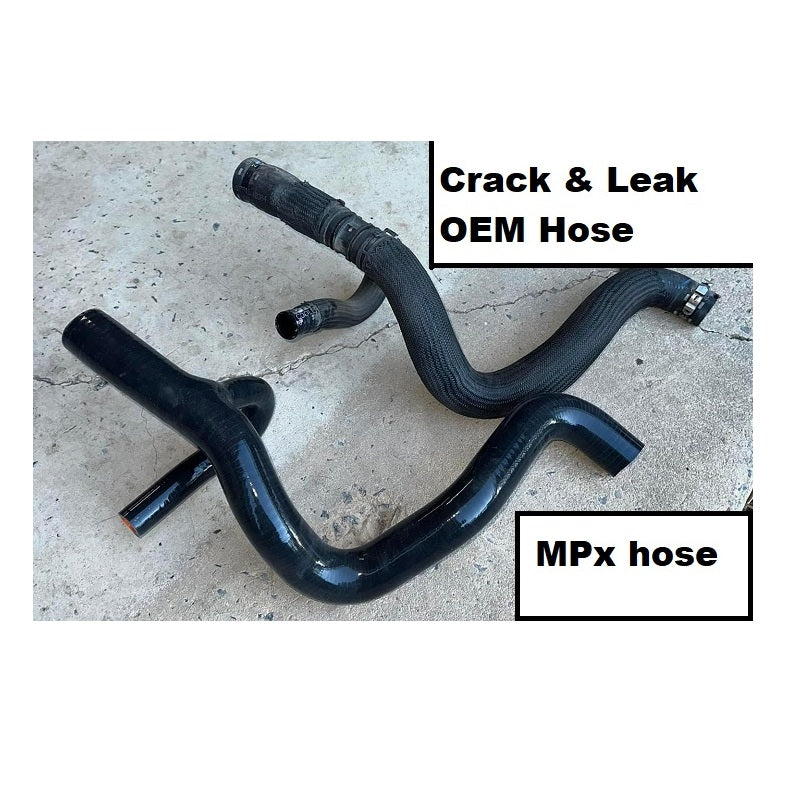 MPx Silicone 4 Ply Upper Radiator Inlet Hose 2013-2016 Dart 2.0L/2.4L