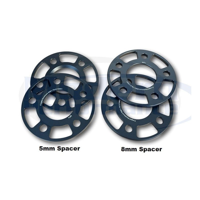 MPx 5x110 3mm-30mm Forged Aluminum Wheel Spacers Dodge Hornet/Dart