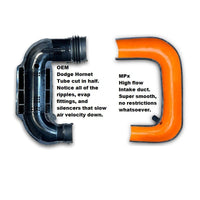 MPx High Flow 3.5" Silicone Intake Pipe kit 23-25 Dodge Hornet/Jeep Compass