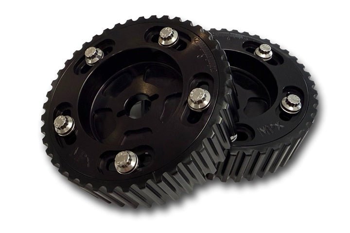 MPx BLACK Adjustable Cam Gears, 03-05 Neon SRT-4 / 95-99 Neon 2.4L Swap