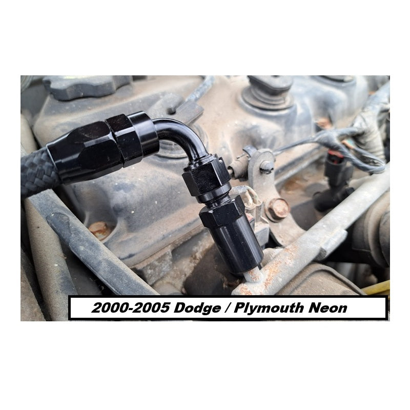 Braided Replacement Firewall to Fuel Rail 00-05 Neon/01-10 PT Cruiser Non Turbo