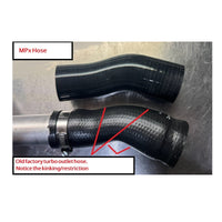 MPx Silicone Turbo Outlet hose Dart 1.4 Turbo/Fiat 500 1.4 Turbo Abarth replaces 52014693AA
